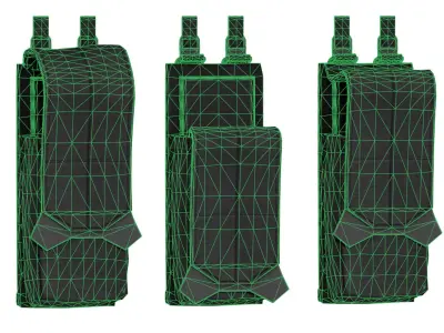 511 G36 FLEX SINGLE POUCH Low-poly 3D model