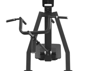 E-7061 Incline Level Row 3D model