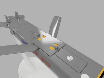 Scalp EG cruise missile high quality 3d print model 3D print model