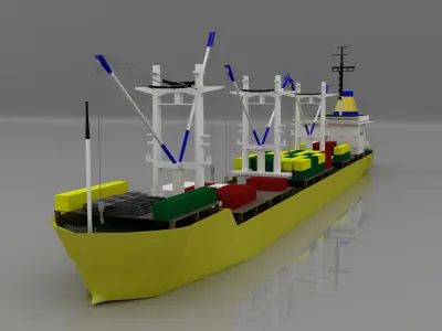 MV Sulpicio Express Seven 3D model