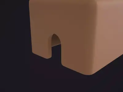Adobe House 3D model