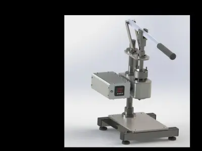 Tabletop injection molding machine 3D model