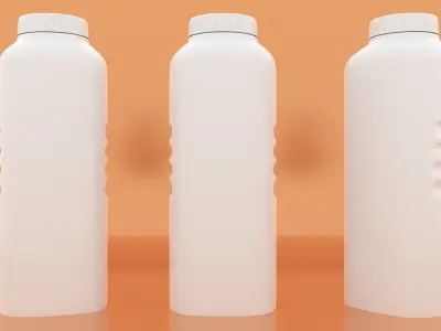 Baby powder Free 3D model