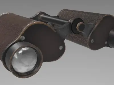 Binoculars 3D model buy