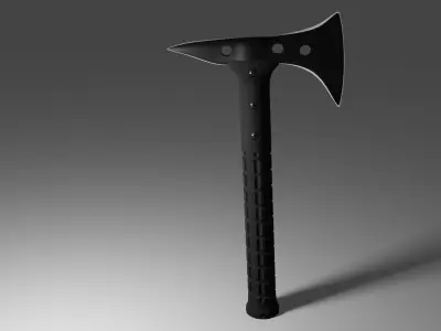 Axe hatchet Free low-poly 3D model