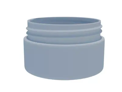 cosmetic cream jar 3D model