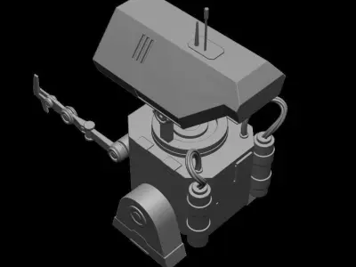 Mini Robot 3D print model