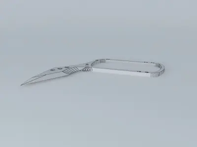 hide away knife hak Free 3D model