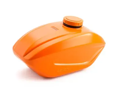 Orange Fuel Tank model pack Low-poly 3D model