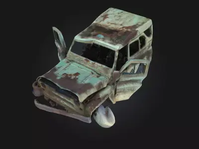 Abandoned Relic  Echoes of a Forgotten Age 3D model