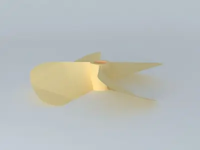 Propellor propeller Free 3D model