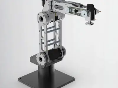 Six manipulator 3D model