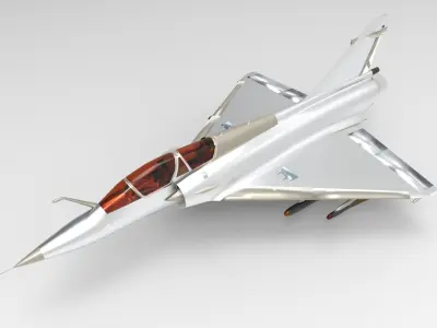 dessault mirage 2000 1 3D model