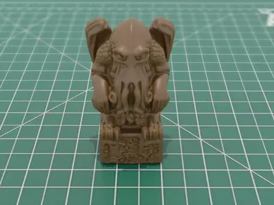 Cthulhu Statue  STL 3MF 3D Print Model File 3D print model