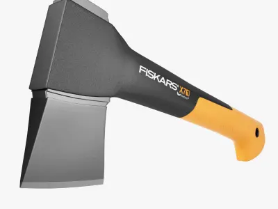 Fiskars X7 Hatchet Universal Axe 3D Model 3D model