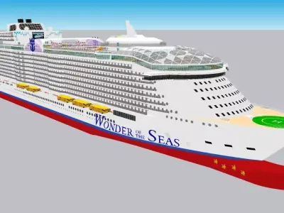 WONDER OF THE SEAS 3D model