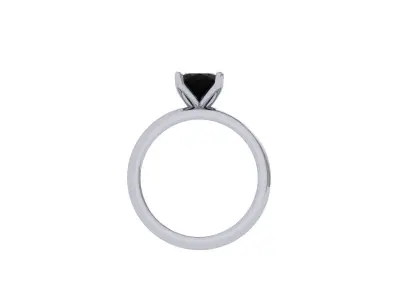 Oval Ring 3D print model 4