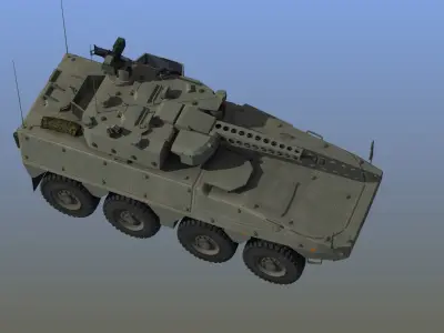 Boxer CRV 30mm 3D model