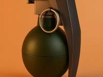 Hand Grenade 3D model