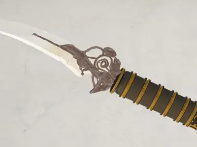knife model 3D model