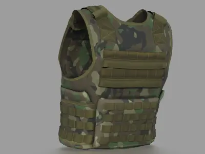 TACTICAL VEST 3D model purchase