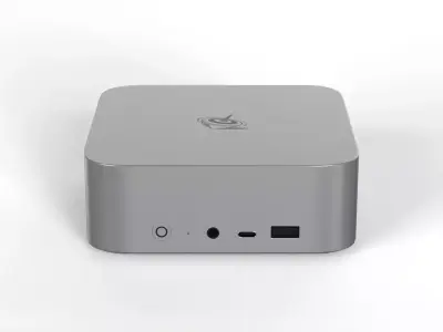 Beelink SER8 Mini Pc Low-poly 3D model