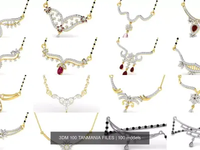 3DM 100 TANMANIA FILES 3D Model Pack