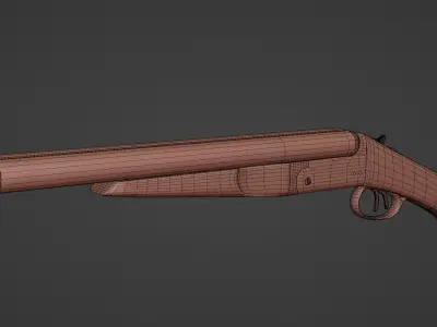 Shotgun 3D model order