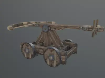 trebuchet 3D model purchase