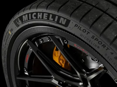 Michelin Pilot Sport 4S 265 30 ZR20 94Y 3D model