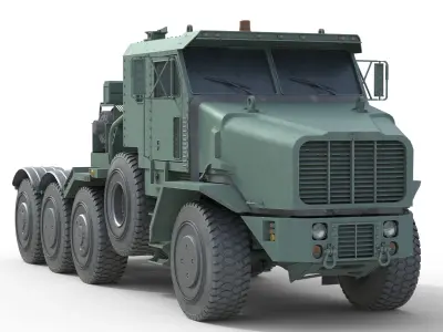 Oshkosh HET A1 Low-poly 3D model