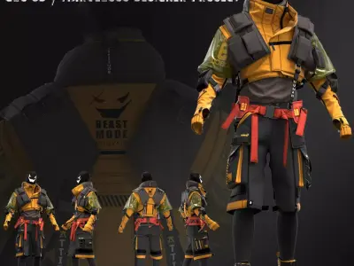 Male Outfit-01 3D model