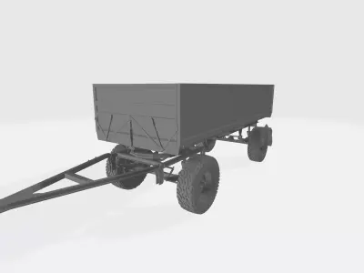 HW-80 Trailer 3D print model