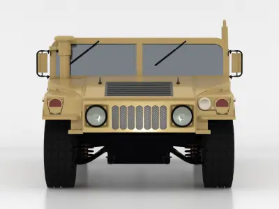 Humvee M998 3D print model