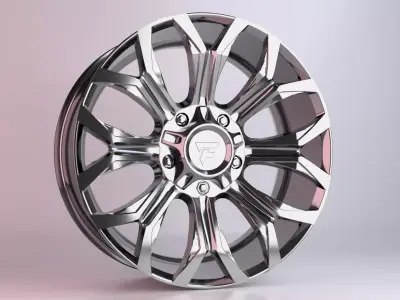 Fittipaldi FA21 Wheels 3D model