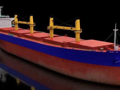 Marine Cargo Ship 3D model