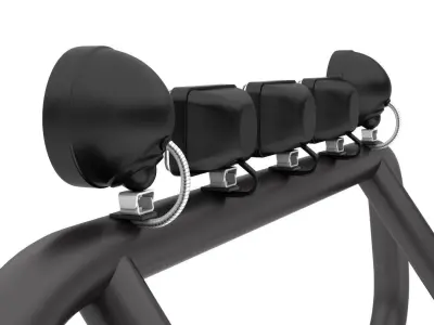 OFF ROAD ROLL BAR 1 3D model