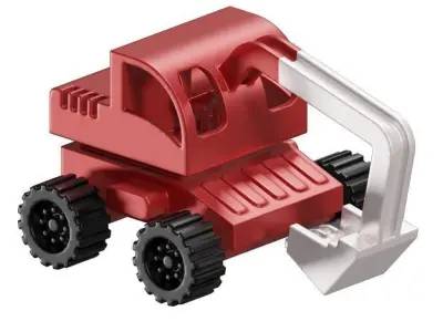 Baby Bulldozer Toy 3D model