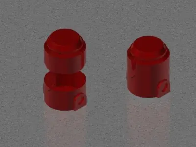 24VDC Siren Free 3D model