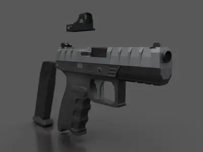 Beretta - APX Low-poly 3D model