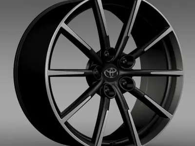 Toyota 86 G rim 3D model