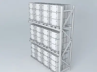 Theorem pedestals Free 3D model