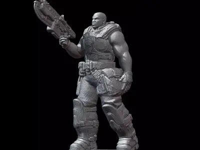 AUGUSTUS COLE TRAIN - GEARS OF WAR 3D print model