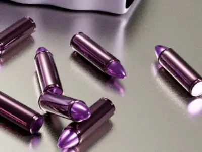 Custom Colt 1991 Model Low-poly 3D model