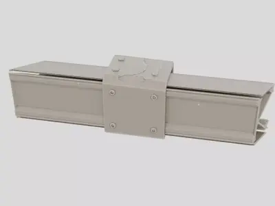 Industrial Factory Structural Support Bracket for 3D print 3D model