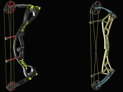 Archer Weapon Set 3D model