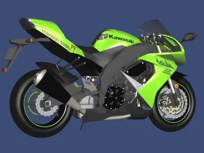 Speed Motorcycles early model 3D model