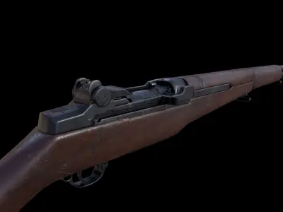M1 Garand - Game and VR Ready Low-poly 3D model