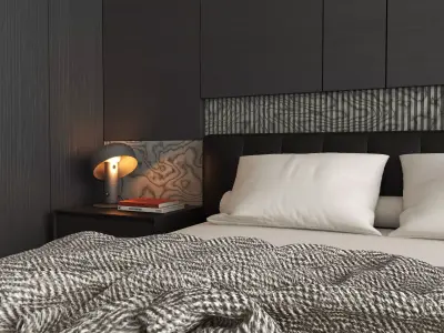 Bedroom interior 09 3D model