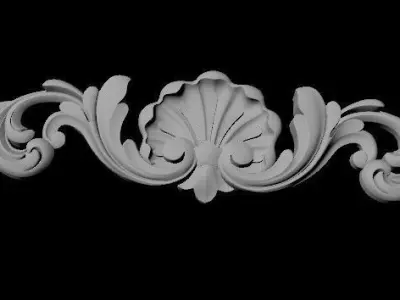 dekor ornament 3D model 242